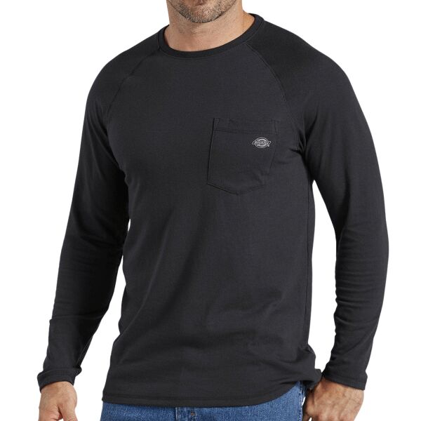 Men's Temp-iQ Performance Cooling Long Sleeve Pocket T-Shirt Thumbnail