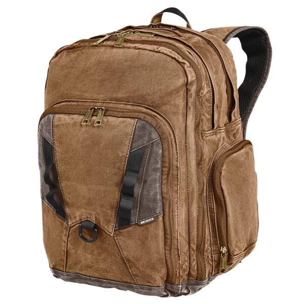 Heavy Duty Traveler Canvas Laptop Backpack Thumbnail