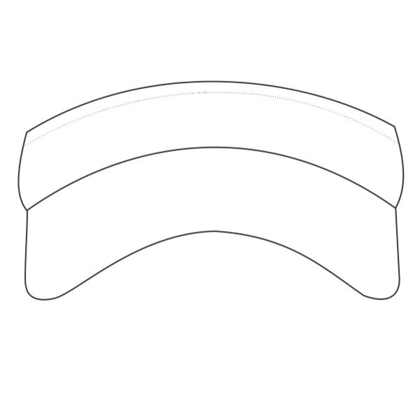 Athletic Mesh Visor Thumbnail