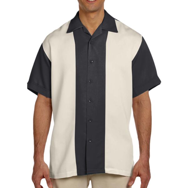 Men's Two-Tone Camp Shirt Thumbnail
