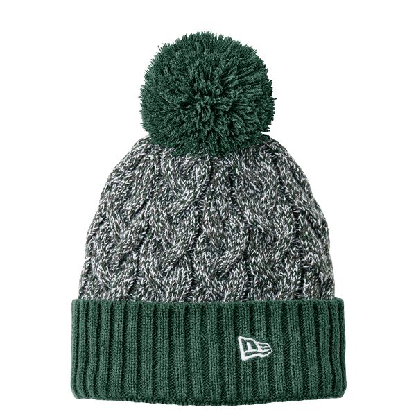 Marled Knit Pom Beanie Thumbnail