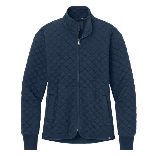 Women's Diamond Quilt Full Zip Thumbnail