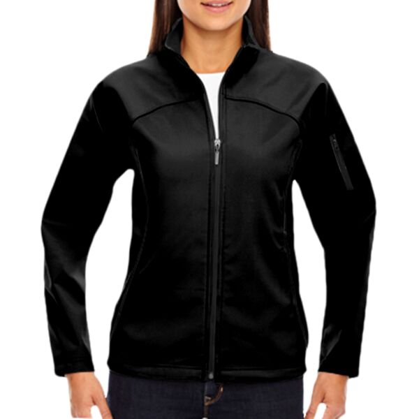 Ladies' Three-Layer Fleece Bonded Performance Soft Shell Jacket Thumbnail