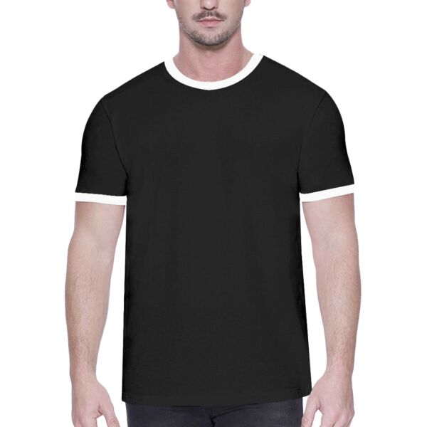 Men's CVC Ringer T-Shirt Thumbnail