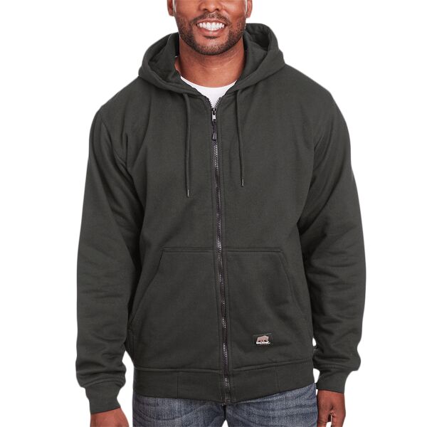 Men's Tall Heritage Thermal-Lined Full-Zip Hooded Sweatshirt Thumbnail