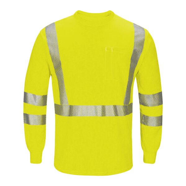 Men's Hi-Visibility Lightweight Long Sleeve T-Shirt Thumbnail