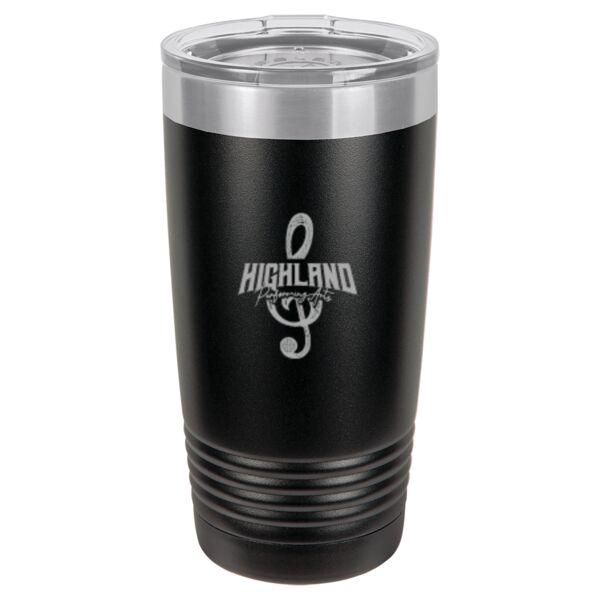20 oz. Black Ringneck Tumbler Thumbnail