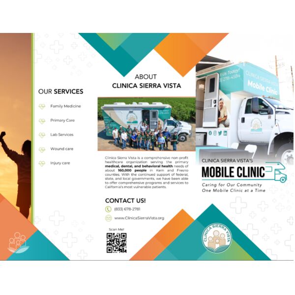 Mobile Unit Brochure English Front and Back Thumbnail