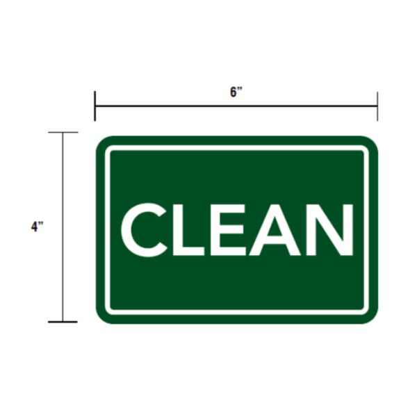 Clean PVC Sign Thumbnail
