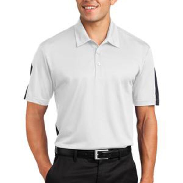 Active Textured Colorblock Polo Thumbnail