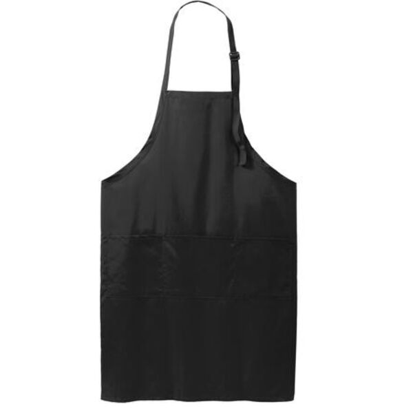 Port Authority® Easy Care Extra Long Bib Apron with Stain Release Thumbnail