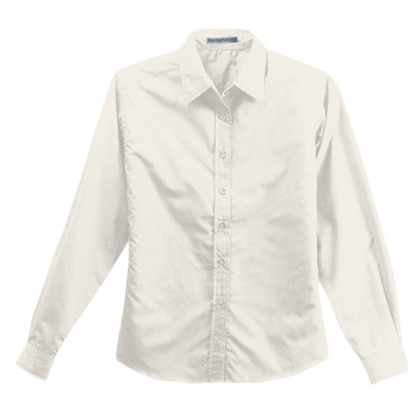 Ladies Long Sleeve Easy Care Soil Resistant Shirt Thumbnail