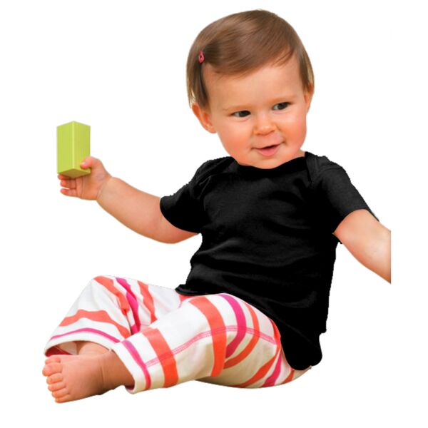 Infant Lap Shoulder Cotton T-Shirt Thumbnail