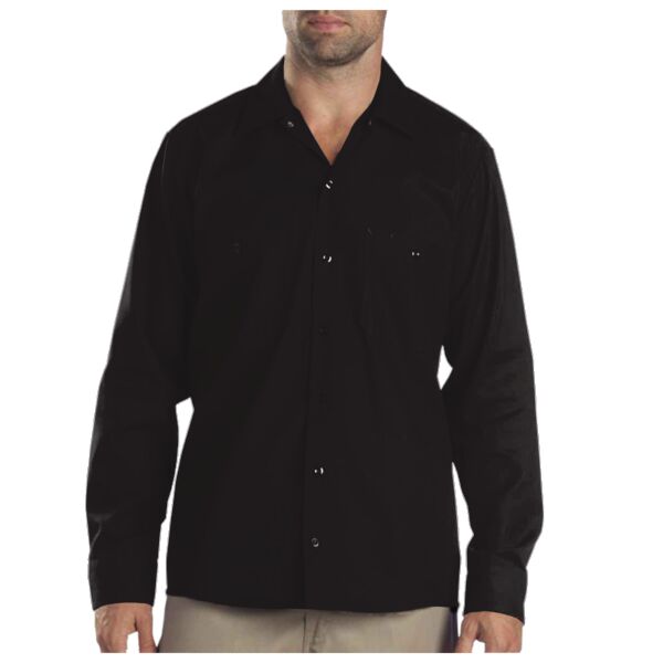 LL535 Men’s  4.25 oz. Industrial Long-Sleeve Work Shirt Thumbnail