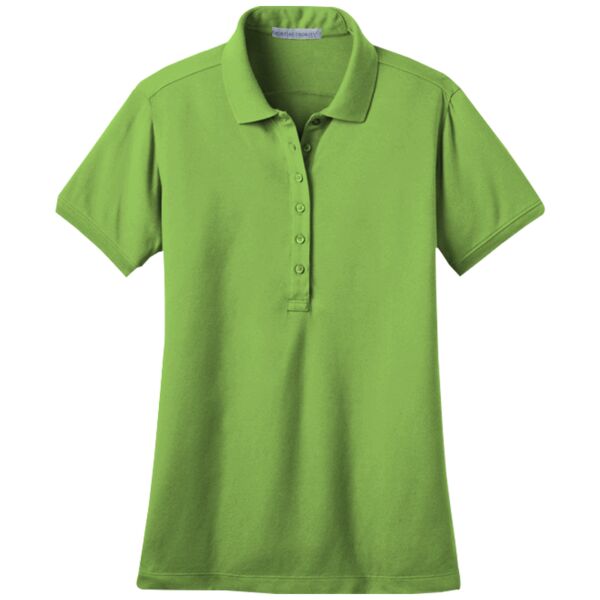 Ladies Stretch Pique Polo Thumbnail