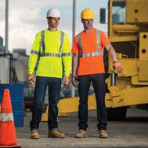 CornerStone® ANSI 107 Class 2 Long Sleeve Safety T-Shirt Thumbnail