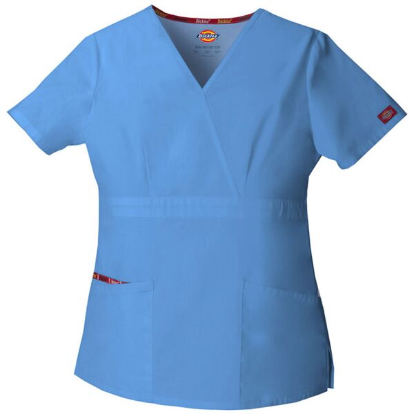 Women's Dickies EDS Signature Mock Wrap Top - 2 Pockets Thumbnail