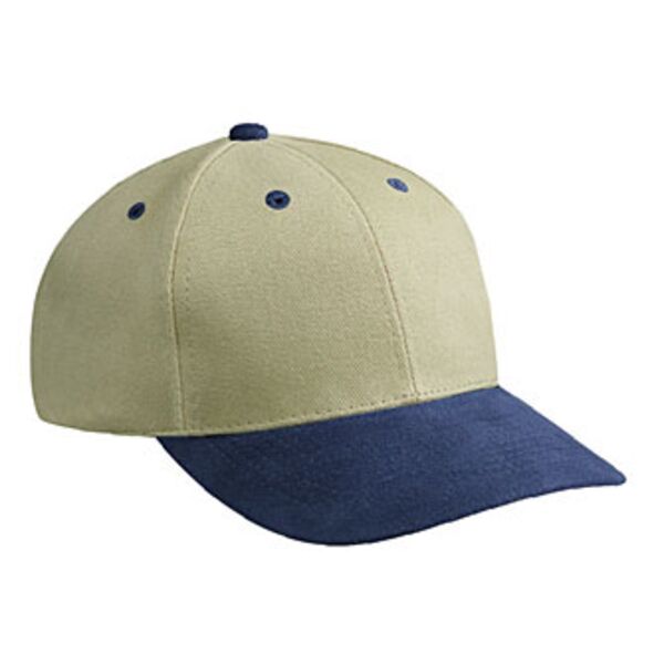 Otto Brushed Bull Denim Low Profile Pro Style Caps Thumbnail