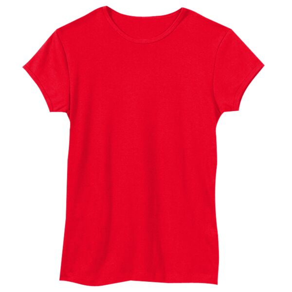 BE1001 Baby Rib Short Sleeve Crew Neck T-Shirt Thumbnail