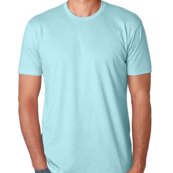 LIGHT Men's Premium Fitted CVC Crew Tee Thumbnail